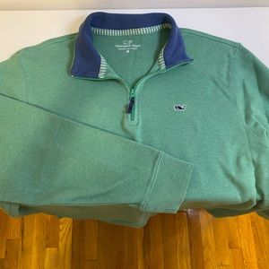 Vineyard Vines Mens Shep Shirt - size medium, heathered green